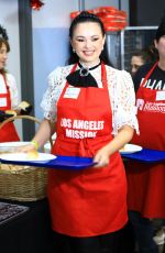 NATASHA BLASICK Serving Meals to Homeless in Los Angeles 12/20/2024