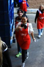 NATASHA BLASICK Serving Meals to Homeless in Los Angeles 12/20/2024