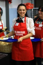 NATASHA BLASICK Serving Meals to Homeless in Los Angeles 12/20/2024