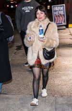 NATASHA LEGGERO Leaves Her Comedy Show in Philadelphia 12/12/2024