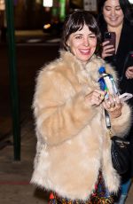 NATASHA LEGGERO Leaves Her Comedy Show in Philadelphia 12/12/2024