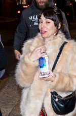 NATASHA LEGGERO Leaves Her Comedy Show in Philadelphia 12/12/2024