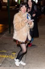 NATASHA LEGGERO Leaves Her Comedy Show in Philadelphia 12/12/2024