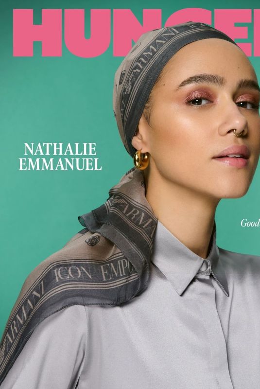 NATHALIE EMMANUEL for Hunger Magazine, December 2024