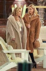 NICKY and KATHY HILTON at Max Mara Pop-up Store Cocktail Party in Aspen 12/18/2024