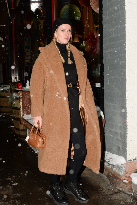 NICKY HILTON Leaves Kemo Sabe in Aspen 12/30/2024