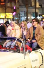 NICOLE EGGERT at Hollywood Christmas Parade in Los Angeles 12/01/2024
