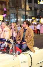 NICOLE EGGERT at Hollywood Christmas Parade in Los Angeles 12/01/2024