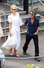 NICOLE KIDMAN and Keith Urban at a Church Service in Sydney 12/22/2024