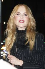 NICOLE KIDMAN Arrives at Late Show with Stephen Colbert in New York City 12/16/2024