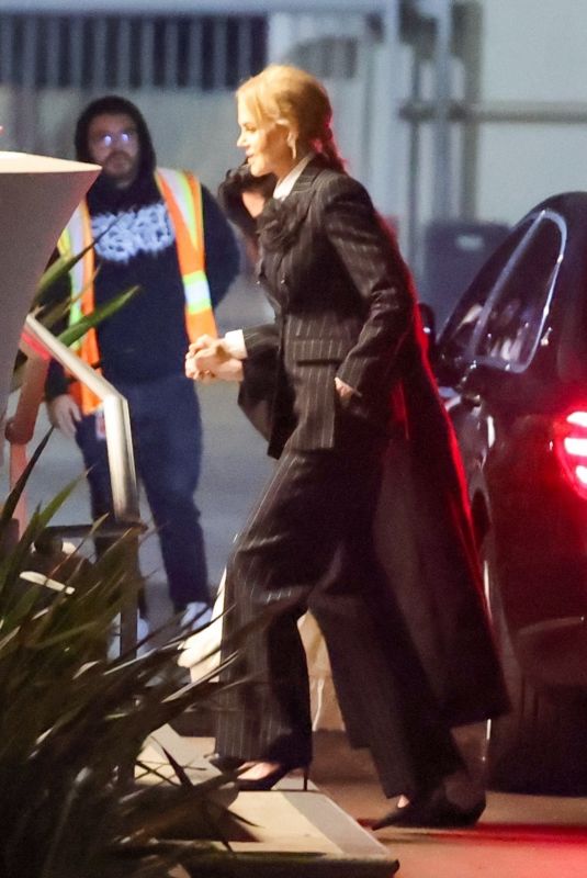 NICOLE KIDMAN Leaves Women in Entertainment Gala in Los Angeles 12/04/2024
