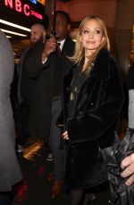 NICOLE RICHIE Leaves NBC Studios in New York 12/09/2024