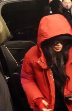 NICOLE SCHERZINGER Arrives at Times Square in New York 12/26/2024