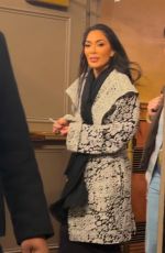 NICOLE SCHERZINGER Leaves St. James Theatre in New York 12/30/2024
