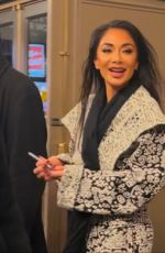 NICOLE SCHERZINGER Leaves St. James Theatre in New York 12/30/2024