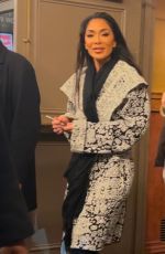 NICOLE SCHERZINGER Leaves St. James Theatre in New York 12/30/2024