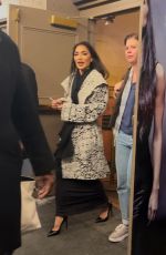 NICOLE SCHERZINGER Leaves St. James Theatre in New York 12/30/2024