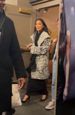 NICOLE SCHERZINGER Leaves St. James Theatre in New York 12/30/2024