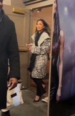 NICOLE SCHERZINGER Leaves St. James Theatre in New York 12/30/2024