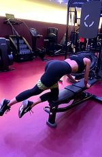 NICOLE SCHERZINGER Working Out at a Gym in New York 12/06/2024