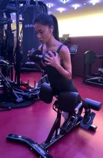NICOLE SCHERZINGER Working Out at a Gym in New York 12/06/2024