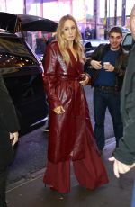 NIKKI GLASER Arrives at CBS Mornings in New Yoek 12/17/2024