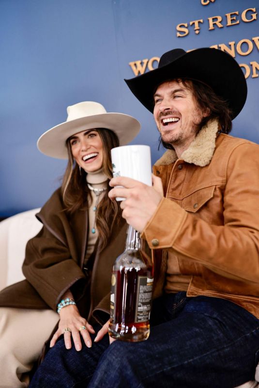 NIKKI REED and Ian Somerhalder at St. Regis World Snow Polo Championships at Rio Grande Park in Aspen 12/19/2024