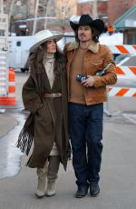 NIKKI REED and Ian Somerhalder Out in Aspen 12/19/2024