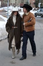 NIKKI REED and Ian Somerhalder Out in Aspen 12/19/2024