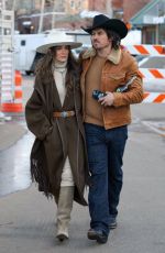 NIKKI REED and Ian Somerhalder Out in Aspen 12/19/2024