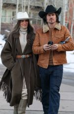 NIKKI REED and Ian Somerhalder Out in Aspen 12/19/2024