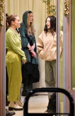 NOAH CYRUS and Pinkus Support Amanda Bynes by Visiting Her Ass Pizza Art Show at Plant & Space Art Gallery in Los Angeles 12/21/2024