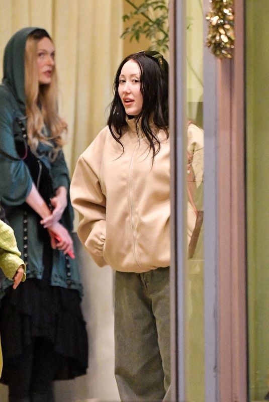 NOAH CYRUS and Pinkus Support Amanda Bynes by Visiting Her Ass Pizza Art Show at Plant & Space Art Gallery in Los Angeles 12/21/2024