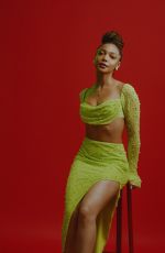 NOELLE RENEE BERCY at a Photoshoot, December 2024