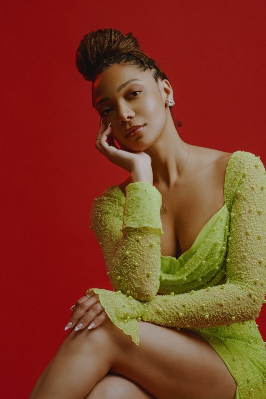 NOELLE RENEE BERCY at a Photoshoot, December 2024
