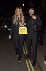 OLIVIA ATTWOOD Arrives at Katy Perry Gig at Central Hall Westminster in London 12/11/2024