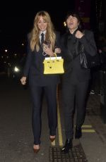 OLIVIA ATTWOOD Arrives at Katy Perry Gig at Central Hall Westminster in London 12/11/2024