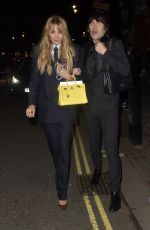 OLIVIA ATTWOOD Arrives at Katy Perry Gig at Central Hall Westminster in London 12/11/2024