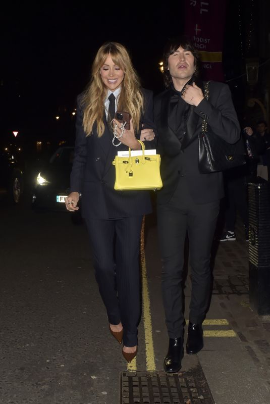 OLIVIA ATTWOOD Arrives at Katy Perry Gig at Central Hall Westminster in London 12/11/2024