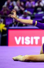 OLIVIA DUNNE at LSU Gym 101 Open Mike Night in Baton Rouge 12/16/2024