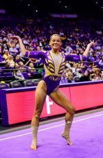 OLIVIA DUNNE at LSU Gym 101 Open Mike Night in Baton Rouge 12/16/2024