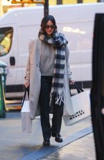 OLIVIA MUNN Out for Christmas Shopping at Isabel Marant in New York 12/20/2024