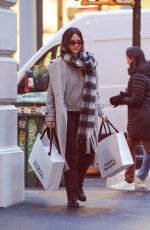 OLIVIA MUNN Out for Christmas Shopping at Isabel Marant in New York 12/20/2024