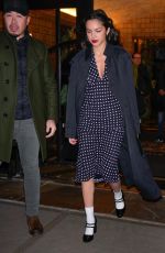 OLIVIA RODRIGO Night Out in New York 12/03/2024