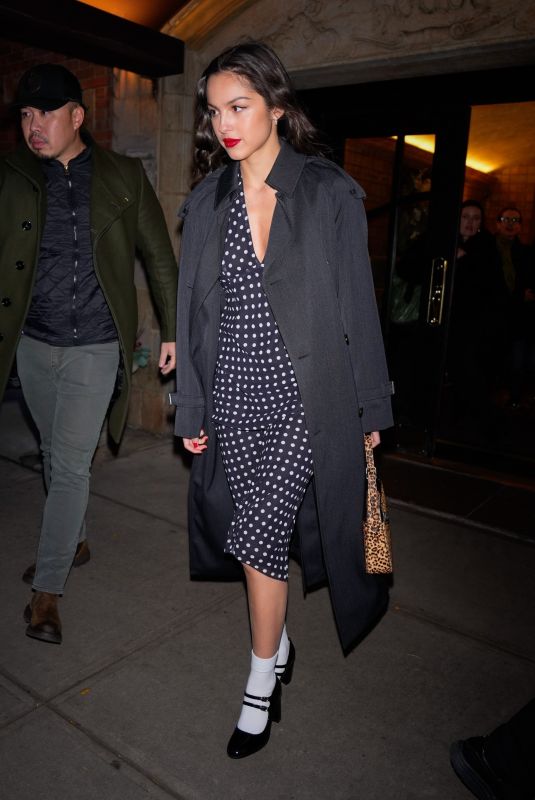 OLIVIA RODRIGO Night Out in New York 12/03/2024
