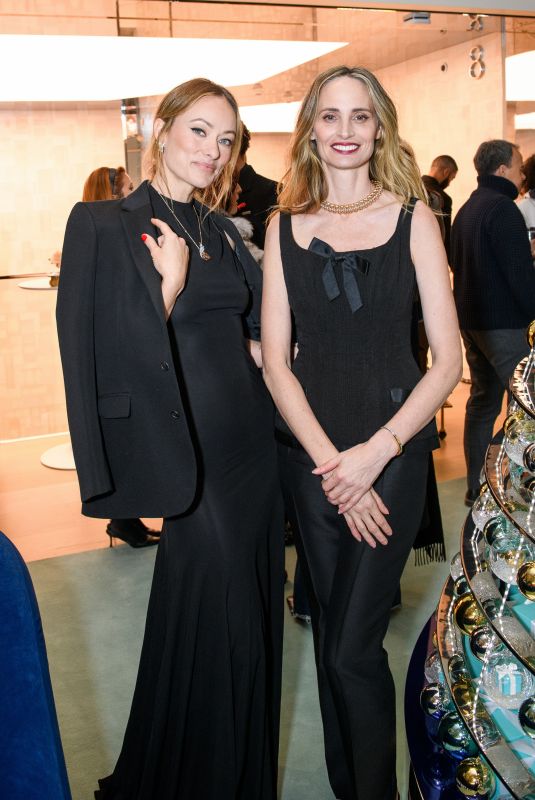 OLIVIA WILDE and LAUREN SANTO DOMINGO at Tiffany & Co. Celebrates Holiday Season in New York City 12/05/2024
