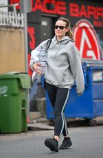 OLIVIA WILDE Leaves a Gym in Los Angeles 12/12/2024