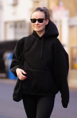 OLIVIA WILDE Leaves Tracy Anderson Gym in Studio City 12/16/2024