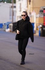 OLIVIA WILDE Leaves Tracy Anderson Gym in Studio City 12/16/2024