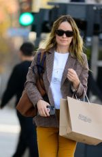 OLIVIA WILDE Out Shopping in Los Angeles 12/20/2024